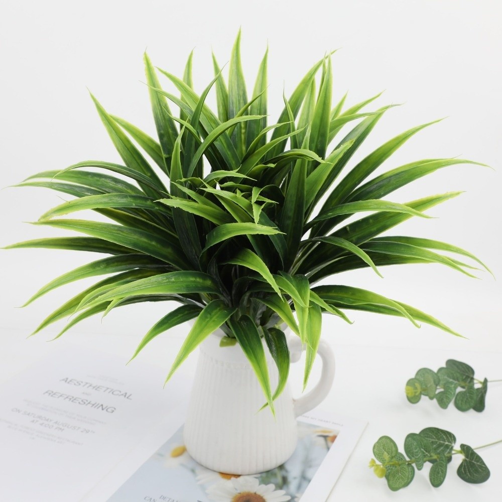 Spider Plant Hanging - Реалистичные искусственные листья орхидеи длиной 42