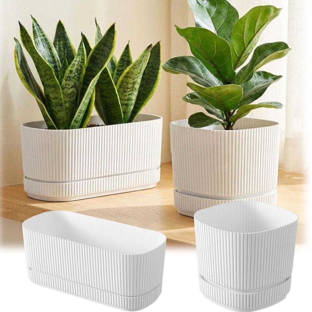 Aloe Vera Pot - Пластиковый самополивающийся цветочный горшок с дренажным
