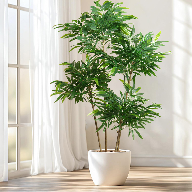 Искусственные бамбуковые листь – обзор и цена Dracaena Marginata